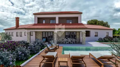 Villa 400 m², Rovinj - shell construction phase and privacy