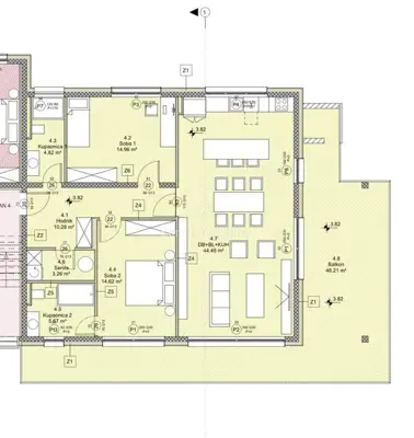 Apartment 138 m², Bivio, Rijeka - panoramic sea view - 17
