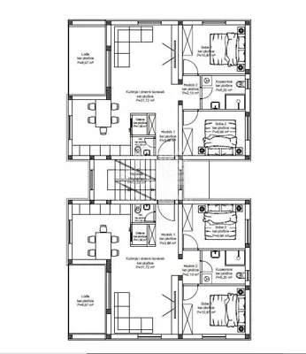 Stan 75,4 m², Pag - centar, pogled na Paški zaljev - 4