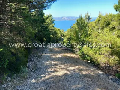 Landwirtschaftsfläche 130.765 m², Otok Brač, Meerblick - 8