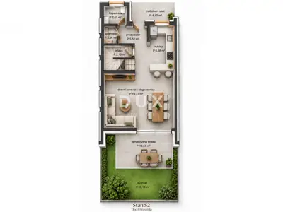 Wohnung 90,8 m², Srima - Maisonette, 2 Schlafzimmer - 23