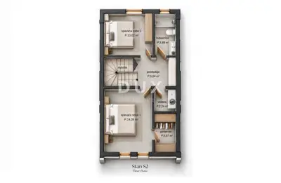 Wohnung 90,8 m², Srima - Maisonette, 2 Schlafzimmer - 10