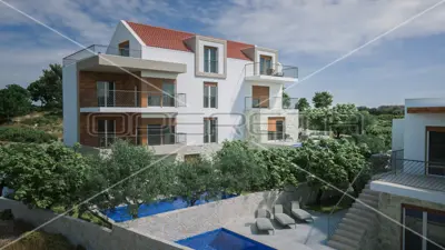 Wohnung mit Pool und Garten in Stivašnica, 260,40 m² - 19