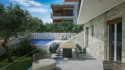 Wohnung mit Pool und Garten in Stivašnica, 260,40 m² - 12
