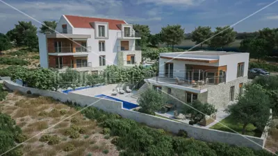 Wohnung mit Pool und Garten in Stivašnica, 260,40 m² - 21