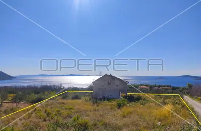 Parcela 1.137 m², Stanković - otvoren pogled na more