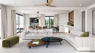 Dvosobni stan 2.3 u urbanoj vili, novogradnja, 126.89 m², Okrug Gornji, Čiovo, T - 3