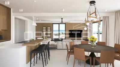 Dvosobni stan 2.3 u urbanoj vili, novogradnja, 126.89 m², Okrug Gornji, Čiovo, T - 5