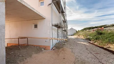 Vlašići, Two-storey apartment (terraced house) with pool and sea view - 16