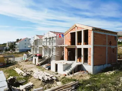 Vlašići, Two-storey apartment (terraced house) with pool and sea view - 21