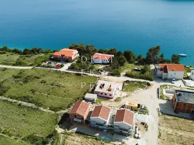 Vlašići, Two-storey apartment (terraced house) with pool and sea view - 18