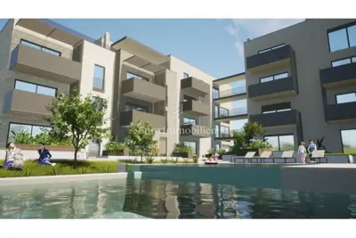 Apartment 54.70 m², Tar-Vabriga - balcony and view of nature