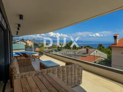 Opatija, centar, četverosoban stan, 158 m², s privatnim bazenom - 3
