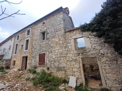Marčana okolica, Istarsko imanje s više kamenih kuća - 3