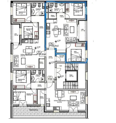 New project! Sale of apartments under construction, Pula, center! A1 - 2