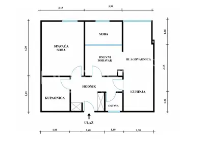 Wohnung 60 m², Sesvete, 2-Zimmer in der Selčinska Straße - 11