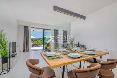 Dvojna vila 264 m², Veprinac, panoramski pogled na more - 6