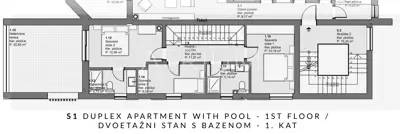Stan 166 m², Vodice - privatni bazen i vrt - 15