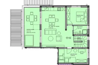 Wohnung 130,6 m², Poreč - Meerblick und Terrasse - 7