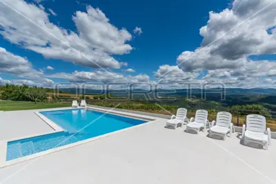 Villa 3.385 m², Vrh bei Buzet, atemberaubender Panoramablick auf Istrien - 5