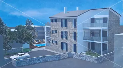 House 290 m², Tisno - center, 4 apartments - 13