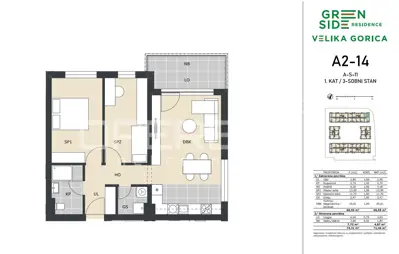 PRODAJA, VELIKA GORICA – NOVOGRADNJA | 3-SOBNI STAN 72m² S LOGGIJOM - 5