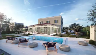 Vila 170 m², Frata kod Poreča, grijani bazen i vrt - 5