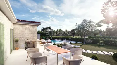 Vila 170 m², Frata kod Poreča, grijani bazen i vrt - 6