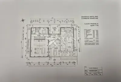 Gorski kotar, Stari Laz - plot with building permit and project - 11