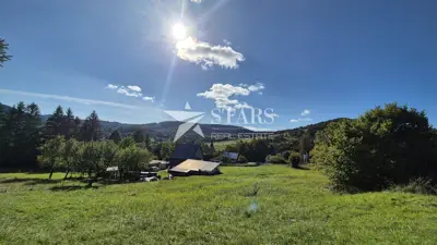 Gorski kotar, Stari Laz - plot with building permit and project - 7
