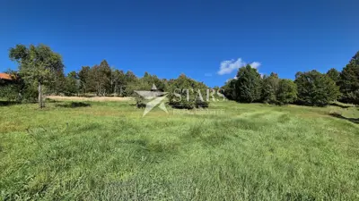 Gorski kotar, Stari Laz - plot with building permit and project - 2