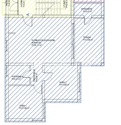 Modern two-bedroom apartment with sea view, ground floor, 75 m², Pag - 17