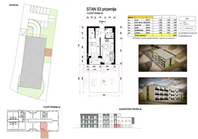 Resnik, Novogradnja, stan u prizemlju s vrtom, 34 m² - 7