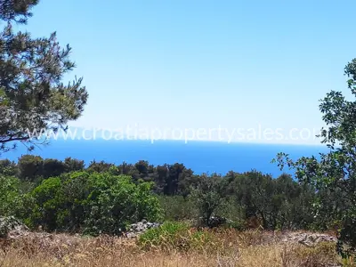 Poljoprivredno zemljište 8.749 m², Šolta - prvi red do mora