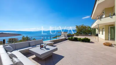 House 470 m², Kraljevica - pool and panoramic sea view - 13