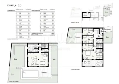 RIJEKA, KOSTRENA - Ekskluzivan dvoetažni stan 209,14 m², novogradnja s - 5