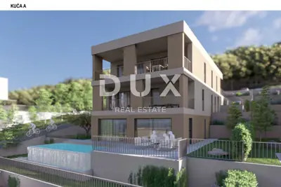 RIJEKA, KOSTRENA - Ekskluzivan dvoetažni stan 209,14 m², novogradnja s - 2