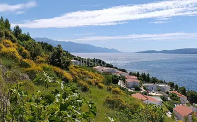 Baugrundstück 4 500 m², Lokva Rogoznica, freier Meerblick - 3