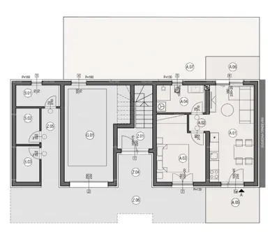 Wohnung, Pula Centar, Neubau im Bau und Parkplatz - 8