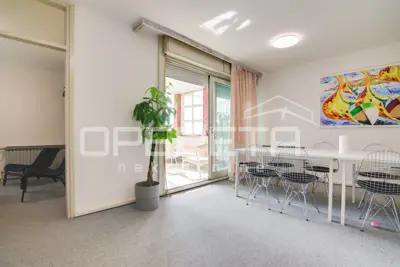 Wohnung/Büro 135 m², Pantovčak - Blick ins Grüne und Parkplatz - 9