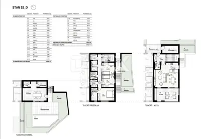RIJEKA, KOSTRENA - Exklusive Maisonettewohnung 164,90 m², Neubau mit - 4