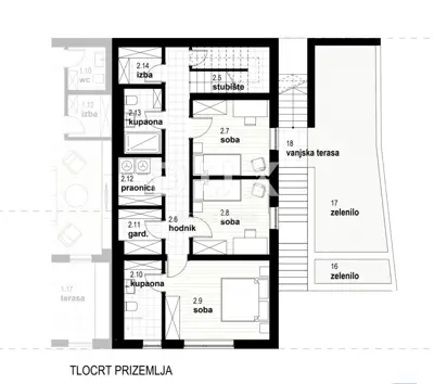 RIJEKA, KOSTRENA - Exklusive Maisonettewohnung 164,90 m², Neubau mit - 7