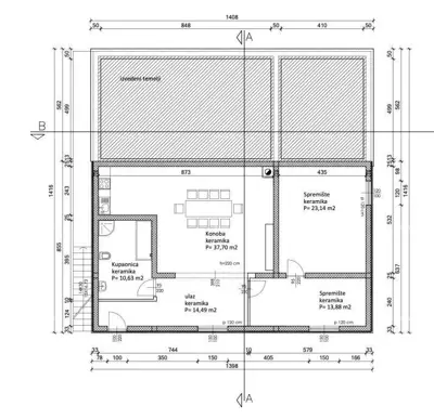 Kuća 303 m², Gračišće - mirna stancija s privatnošću - 16