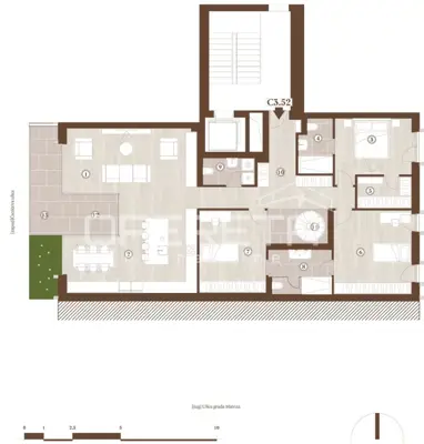 Apartment for sale in Centar, 207 m² - 2