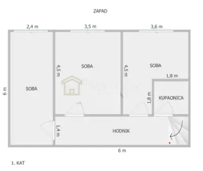 Stan Borongaj 107 m² - top investicija - 17