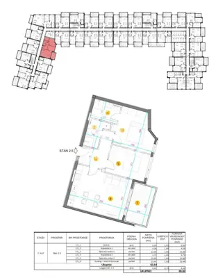 Stan 69 m², Umag - 800 m od mora i centra - 12