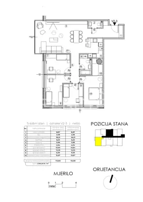 Apartment for sale in Centar, 112,6 m² - 3