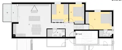 Pag Island, Mandre - exclusive penthouse in a new development right on the coast, with panoramic sea view - 10