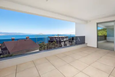 Wohnung 92 m², Opatija - Neubau und Balkon 21,60 m² - 2