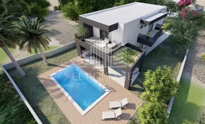 Building plot 1,003 m², Vinišće - 30 m from the sea - 2